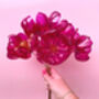 Large Hot Pink Bouquet Recycled Plastic Bottle Flowers, thumbnail 5 of 10