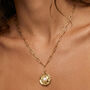 Chain Necklace With Pearl Coin In 18k Gold, Women's Jewellery, thumbnail 1 of 5