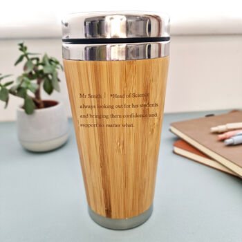 Personalised Wooden Teacher Definition Mug, Teacher Gift, 2 of 7