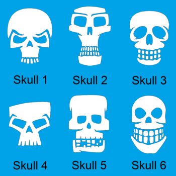 Child's Personalised Halloween Skull Hoodie, 9 of 12