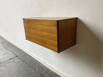 Mid Century Wall Mounted Desk Unit By Beaver And Tapley, 3 of 12