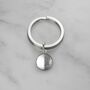 The Day Your Child Was Born Personalised Silver Keyring, thumbnail 9 of 12
