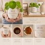 Personalised 9th Pottery Anniversary Plant Pot Gift, thumbnail 2 of 5