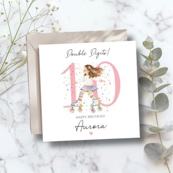 10th Birthday Card, Teenager Birthday Card For Daughter, Granddaughter, 2 of 3