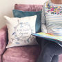 Personalised Fairytale Story Time Cushion Cover, thumbnail 2 of 10