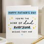 Fathers Day Card For Dad From Kids, thumbnail 1 of 7