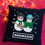 Snowasis Christmas Cushion, thumbnail 2 of 3