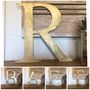 Gold Metal Letters Personalised Signs House Decorations, thumbnail 6 of 11