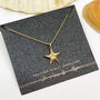 9ct Gold Starfish Necklace, thumbnail 1 of 11