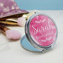Personalised Wedding Compact Mirror, thumbnail 7 of 7