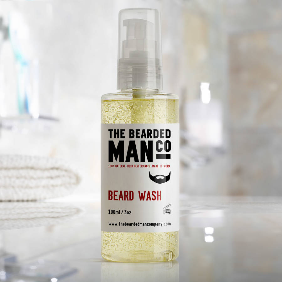 Beard Shampoo Conditioner Male Grooming Conditions Hair, 1 of 3