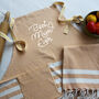 Personalised Apron, Hand Towel, 2nd Anniversary Gift, thumbnail 8 of 12