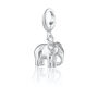 Sterling Silver Elephant Charm Necklace, Sterling Silver Or Gold Plated, thumbnail 7 of 10