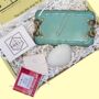 Mint Jewellery Tray, Necklace And Shell Candle Giftbox, thumbnail 1 of 7