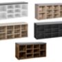 Ten Compartment Shoe Rack With Cushion Storage, thumbnail 11 of 11