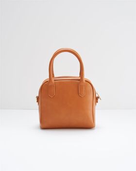 Eloise Mini Bowling Bag Tan, 4 of 6