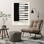 Jazz Festival Piano Art Print, thumbnail 3 of 3