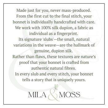 Silk And Lace Christening Bonnet | Kara, 9 of 9