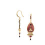 Swarovski Crystal Hook With Gold Plated Dangles, thumbnail 3 of 3