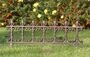 Huge 82cm Ornate Fleur De Lys Cast Iron Lawn Edging Border, thumbnail 1 of 4