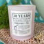 Personalised 10th Anniversary Tin Meaning Candle, thumbnail 2 of 11