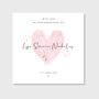 Personalised Pink Christening Card For Girl, thumbnail 1 of 2