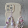 Pink And Lilac Pastel Aesthetic Phone Charm, thumbnail 2 of 6