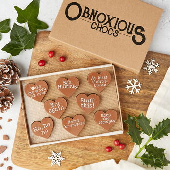 Obnoxious Chocs… A Funny Secret Santa Gift For Him, 3 of 9
