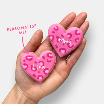 Personalised The Pink Box Mother's Day Iced Biscuits Letterbox Gift, 2 of 10