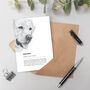 Funny Labrador Illustration Card For Dog Lovers, thumbnail 1 of 6