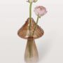 Delicate Mushroom Glass Bud Vases, thumbnail 6 of 6