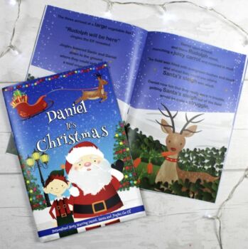 Personalised 'It's Christmas' Santa Story Book, 2 of 5