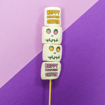 Personalised Halloween Spook Mallow Marshmallow Skewer, 2 of 2