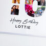 Personalised 16th Birthday Photo Collage Card, thumbnail 4 of 8