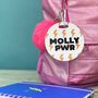 Personalised Lightening Bolt Bag Tag, thumbnail 4 of 4