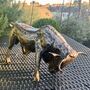 Recycled Metal Bull Sculpture Art083, thumbnail 2 of 8