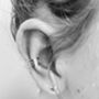 Silver Ear Cuff | Plain Silver Ear Cuff, thumbnail 5 of 12