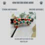 Patchwork Dog Collar Bow Tie, thumbnail 6 of 6