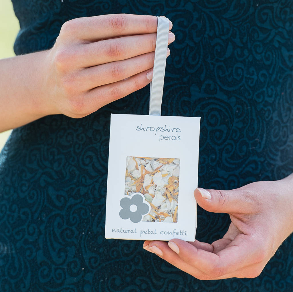 15 Biodegradable Confetti Wedding Sachets, 1 of 9
