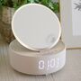 Glow Mirror, Speaker, Alarm Clock And Charger, thumbnail 5 of 7