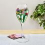 Freesia Wine Glass, thumbnail 1 of 7