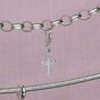 Sterling Silver Cross Charm, thumbnail 4 of 6
