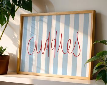 Cuddles Art Print, 3 of 6