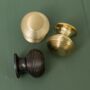 Solid Brass Beehive Cabinet Knobs 30mm, thumbnail 1 of 4