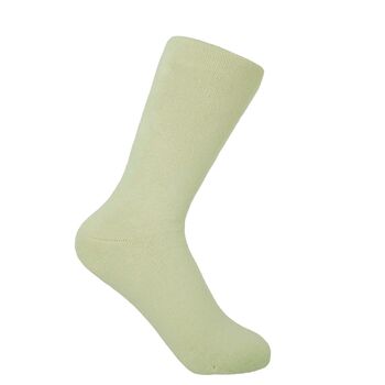 Plain Women's Bed Socks – Cream, 3 of 4