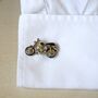 Harley Cufflinks 316 L Stainless Steel Motor Gift For Riders And Adventurers, thumbnail 1 of 5