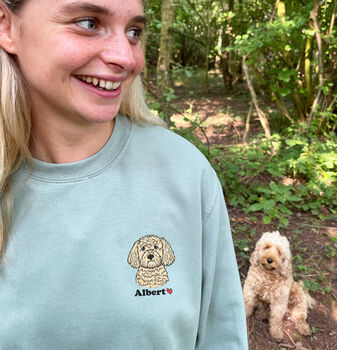 Personalised Dog Lover Motif Sweatshirt, 2 of 12