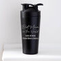 Personalised Best Mum In The World Protein Shaker Bottle, thumbnail 2 of 5