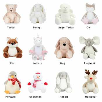 Personalised Cuddly Toy, 3 of 12