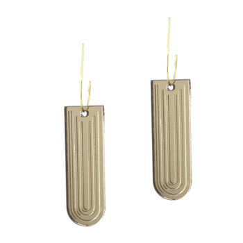 Big Inverted Drop Acrylic Statement Earrings, 3 of 5